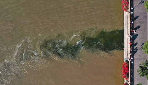 珠江有净水厂“偷排污水”？真相是→(1)