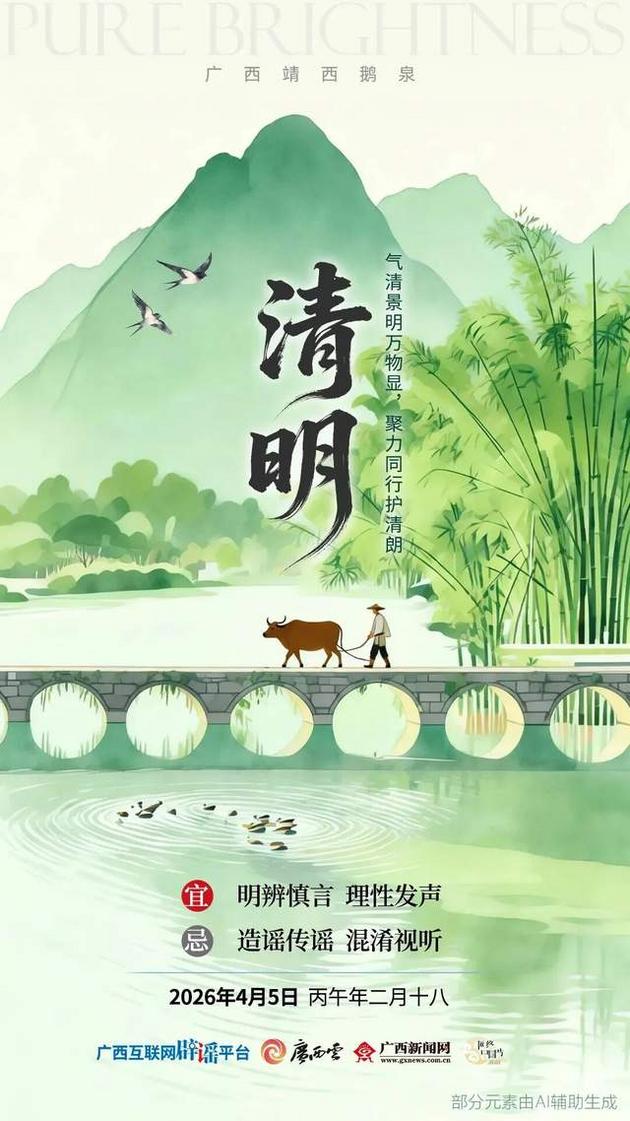 今日【清明】| 气清景明:清明不问好?清明蔗毒过蛇?真的吗?(1) 今日【清明】| 气清景明:清明不问好?清明蔗毒过蛇?真的吗?(1)